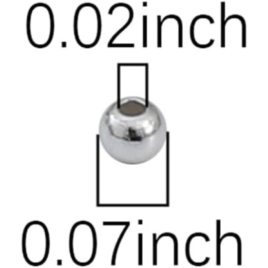 Perles rondes en argent Sterling 925, 2mm, 100 pièces, pour la fabrication de bijoux