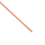 Fil de cuivre souple à 99,9 % pour électroculture, jardinage, fabrication de bijoux, perles, projets scientifiques, œuvres d'art, fil de cuivre pur nu, calibre 10/2,6 mm, 10 pieds, 5 oz