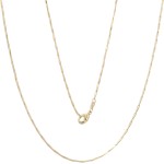 BEADIA Collier chaînes Guazi plaqué or 45 cm 4 pièces avec fermoir mousqueton pour les résultats de fabrication de bijoux à bricoler soi-même