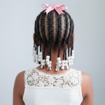 Donna Kids Perles de cheveux en forme de méduse 14 mm Blanc – Perles en caoutchouc doux au toucher silicone pour tresses et queues de cheval, torsion durable pour les coiffures d'enfants, la fabrication de bijoux et d'artisanat, 1 paquet