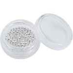 Perles rondes en argent Sterling 925, 2mm, 100 pièces, pour la fabrication de bijoux