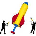 Lance-roquettes pour enfants, jouet fusée, jouet STEM pour enfants, jouets d'extérieur à partir de 6 ans, jouets de jardin et de plage, cadeau d'anniversaire pour enfants garçons et filles, lanceur intégré, sans assemblage, sans piles Lance-roquettes pour enfants, jouet fusée, jouet STEM pour enfants, jouets d'extérieur à partir de 6 ans, jouets de jardin et de plage, cadeau d'anniversaire pour enfants garçons et filles, lanceur intégré, sans assemblage, sans piles