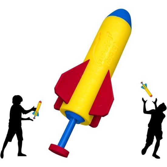 Lance-roquettes pour enfants, jouet fusée, jouet STEM pour enfants, jouets d'extérieur à partir de 6 ans, jouets de jardin et de plage, cadeau d'anniversaire pour enfants garçons et filles, lanceur intégré, sans assemblage, sans piles Lance-roquettes pour enfants, jouet fusée, jouet STEM pour enfants, jouets d'extérieur à partir de 6 ans, jouets de jardin et de plage, cadeau d'anniversaire pour enfants garçons et filles, lanceur intégré, sans assemblage, sans piles