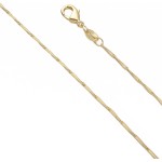 BEADIA Collier chaînes Guazi plaqué or 45 cm 4 pièces avec fermoir mousqueton pour les résultats de fabrication de bijoux à bricoler soi-même