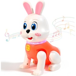 Jouets pour bébé rampant, jouet amusant sur le ventre pour les tout-petits avec musique et lumière, jouets sensoriels interactifs de marche et de mouvement pour bébés filles et garçons, cadeaux d'anniversaire pour enfants garçon fille 3 4 5 6 7 8 ans