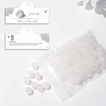 Raicegs 100 pièces 8mm perles de sélénite perles de pierres précieuses naturelles perles rondes en vrac pour la fabrication de bijoux bracelets à faire soi-même collier Raicegs 100 pièces 8mm perles de sélénite perles de pierres précieuses naturelles perles rondes en vrac pour la fabrication de bijoux bracelets à faire soi-même collier