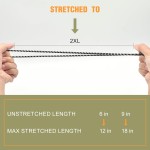 Paquet de 30 boules de cordon élastique, 6 pouces, boules de cordon élastique robustes, balles d'arrimage de bâche d'auvent pour le camping, les tentes, le fret, le fil et les tuyaux de maintien, les parasols de terrasse, auvent (noir) Paquet de 30 boules de cordon élastique, 6 pouces, boules de cordon élastique robustes, balles d'arrimage de bâche d'auvent pour le camping, les tentes, le fret, le fil et les tuyaux de maintien, les parasols de terrasse, auvent (noir)