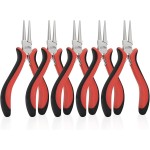 Pince à bec rond pour la fabrication de bijoux, la mise en forme de fil, le perlage, la réparation de bijoux