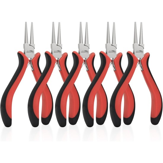 Pince à bec rond pour la fabrication de bijoux, la mise en forme de fil, le perlage, la réparation de bijoux