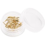 BEADIA Collier chaînes Guazi plaqué or 45 cm 4 pièces avec fermoir mousqueton pour les résultats de fabrication de bijoux à bricoler soi-même