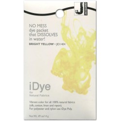 Jacquard iDye pour tissus naturels 0,49 oz - Jaune vif Jacquard iDye pour tissus naturels 0,49 oz - Jaune vif