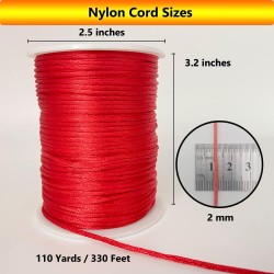 2 mm 330 Pieds Cordon en Nylon Satiné pour la Fabrication de Bijoux Bracelet Colliers Fil de Perles Queue de Rat Macramé Kumihimo Noeud Chinois Artisanat Rouge 2 mm 330 Pieds Cordon en Nylon Satiné pour la Fabrication de Bijoux Bracelet Colliers Fil de Perles Queue de Rat Macramé Kumihimo Noeud Chinois Artisanat Rouge