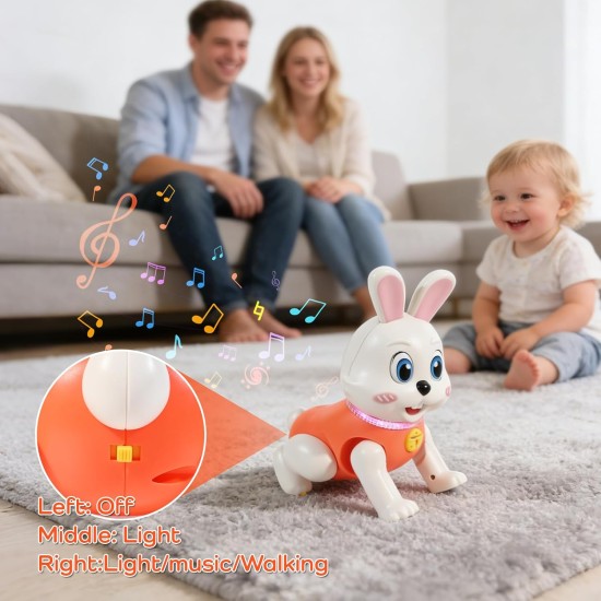 Jouets pour bébé rampant, jouet amusant sur le ventre pour les tout-petits avec musique et lumière, jouets sensoriels interactifs de marche et de mouvement pour bébés filles et garçons, cadeaux d'anniversaire pour enfants garçon fille 3 4 5 6 7 8 ans Jouets pour bébé rampant, jouet amusant sur le ventre pour les tout-petits avec musique et lumière, jouets sensoriels interactifs de marche et de mouvement pour bébés filles et garçons, cadeaux d'anniversaire pour enfants garçon fille 3 4 5 6 7 8 ans