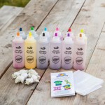 Kit de teinture par nouage en une étape Tulip Fabric 36028 Fdy Super Big Kit de teinture par nouage 12 couleurs, comme détaillé