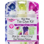 Kit de teinture pour tissu Tulip Tie, vibrant, 3 couleurs, 0,44 oz