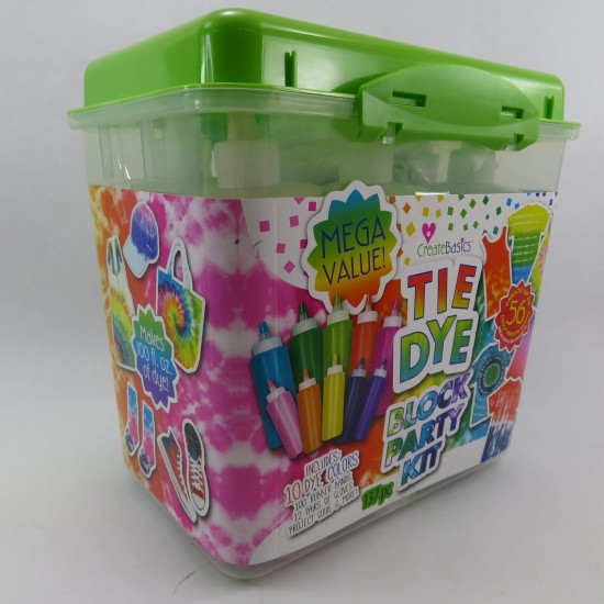 Kit de fête bloc tie-dye Create Basics