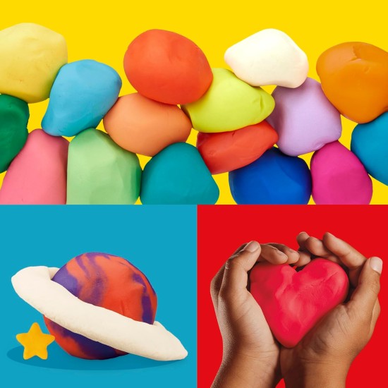 Play Doh Bulk Handout Lot de 42 boîtes de pâte à modeler de 28,3 g, cadeaux de rentrée scolaire, prix et cadeaux de fête, arts et travaux manuels pour enfants, jouets préscolaires, à partir de 2 ans (exclusivité Amazon)