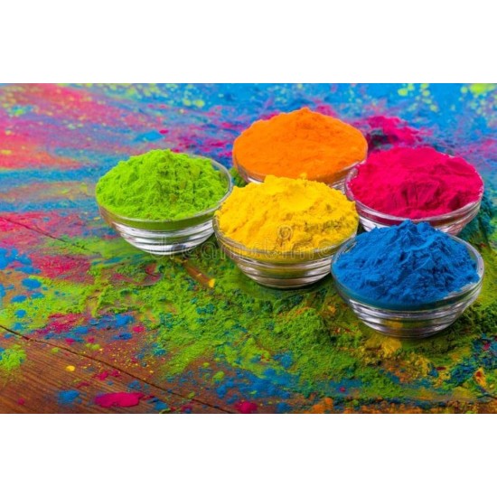 All Naturals Holi Gulal à base de plantes 100 % pures et naturelles respectueuses de la peau |