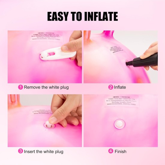 INPODAK Hopper Ball Balle rebondissante de 45,7 cm avec poignée pour enfants, jouet de saut hippity hop pour garçons et filles âgés de 3 à 6 ans, comprend une pompe et un coffret cadeau, excellent cadeau pour un anniversaire INPODAK Hopper Ball Balle rebondissante de 45,7 cm avec poignée pour enfants, jouet de saut hippity hop pour garçons et filles âgés de 3 à 6 ans, comprend une pompe et un coffret cadeau, excellent cadeau pour un anniversaire