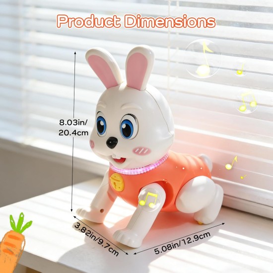 Jouets pour bébé rampant, jouet amusant sur le ventre pour les tout-petits avec musique et lumière, jouets sensoriels interactifs de marche et de mouvement pour bébés filles et garçons, cadeaux d'anniversaire pour enfants garçon fille 3 4 5 6 7 8 ans Jouets pour bébé rampant, jouet amusant sur le ventre pour les tout-petits avec musique et lumière, jouets sensoriels interactifs de marche et de mouvement pour bébés filles et garçons, cadeaux d'anniversaire pour enfants garçon fille 3 4 5 6 7 8 ans