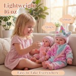 BABESIDE Poupée bébé fille – Poupées réalistes de 25,4 cm avec biberon magique, jouet en vinyle réaliste, cadeau pour 3+ 4, 5, 6 ans, idéal pour un anniversaire, un jeu de simulation, Noël BABESIDE Poupée bébé fille – Poupées réalistes de 25,4 cm avec biberon magique, jouet en vinyle réaliste, cadeau pour 3+ 4, 5, 6 ans, idéal pour un anniversaire, un jeu de simulation, Noël
