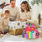 Civan Petit Sac à Main Pop, Sac à Main Pop Licorne pour Fille Garçon et Femme Sac Pop avec Jouet Pop Licorne, Sac à Bandoulière Fidget Toys Pop Fidget Sac à Dos Jouet pour TDAH Anxiété Sac à Dos Scolaire Sac en Silicone Pop pour Filles