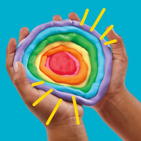 Play Doh Bulk Handout Lot de 42 boîtes de pâte à modeler de 28,3 g, cadeaux de rentrée scolaire, prix et cadeaux de fête, arts et travaux manuels pour enfants, jouets préscolaires, à partir de 2 ans (exclusivité Amazon)