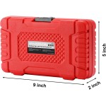 MIXPOWER Jeu de 25 embouts et douilles Torx, 13 embouts étoiles (T8- T60) et 12 douilles E-Torx (E4-E22), ensemble de mécanicien automobile et moto de qualité professionnelle MIXPOWER Jeu de 25 embouts et douilles Torx, 13 embouts étoiles (T8- T60) et 12 douilles E-Torx (E4-E22), ensemble de mécanicien automobile et moto de qualité professionnelle