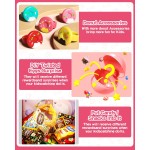 Machine à griffes pour enfants – Mini distributeur automatique avec contrôle du volume et musique, distributeur électronique de prix de lapin, jouets avec 30 prix (peluche, œufs), cadeaux d'anniversaire pour filles de 3, 4, 5, 6-8 ans