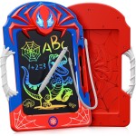 Tablette d'écriture LCD cool avec stylet Web et poignée Web – Tableau de gribouillage amusant pour enfants, bloc de dessin coloré, jouets cadeaux pour garçons et filles de 3 4 5 6 7 8 10 ans, tout-petits âgés de 3 à 4 ans, 4 à 6 ans, 6 à 8 ans, 8 à 12 ans