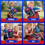 Tablette d'écriture LCD cool avec stylet Web et poignée Web – Tableau de gribouillage amusant pour enfants, bloc de dessin coloré, jouets cadeaux pour garçons et filles de 3 4 5 6 7 8 10 ans, tout-petits âgés de 3 à 4 ans, 4 à 6 ans, 6 à 8 ans, 8 à 12 ans