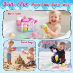 Jouets de bain pour enfants âgés de 4 à 8 ans, 3 à 5 ans, jouets de bain pour tout-petits, baignoire, machine à mousse de crème glacée, ensemble de jeu de gâteaux à bulles, cadeaux d'anniversaire, panier de Pâques, pour filles et garçons de 2 à 4, 5 et 6 Jouets de bain pour enfants âgés de 4 à 8 ans, 3 à 5 ans, jouets de bain pour tout-petits, baignoire, machine à mousse de crème glacée, ensemble de jeu de gâteaux à bulles, cadeaux d'anniversaire, panier de Pâques, pour filles et garçons de 2 à 4, 5 et 6