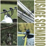 Paquet de 30 boules de cordon élastique, 6 pouces, boules de cordon élastique robustes, balles d'arrimage de bâche d'auvent pour le camping, les tentes, le fret, le fil et les tuyaux de maintien, les parasols de terrasse, auvent (noir) Paquet de 30 boules de cordon élastique, 6 pouces, boules de cordon élastique robustes, balles d'arrimage de bâche d'auvent pour le camping, les tentes, le fret, le fil et les tuyaux de maintien, les parasols de terrasse, auvent (noir)