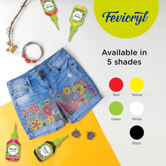 Fevicryl 3D Outliners Kit régulier 20 ml x 5 |