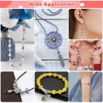 350 pièces de perles d'espacement en argent pour la fabrication de bijoux, perles métalliques mélangées en vrac de styles aléatoires pour bracelets, colliers, boucles d'oreilles, fabrication de bijoux