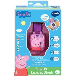 VTech Peppa Pig Montre d'apprentissage Violet