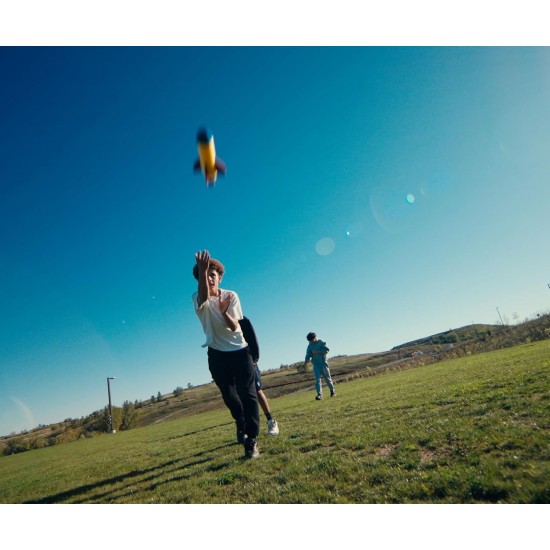 Lance-roquettes pour enfants, jouet fusée, jouet STEM pour enfants, jouets d'extérieur à partir de 6 ans, jouets de jardin et de plage, cadeau d'anniversaire pour enfants garçons et filles, lanceur intégré, sans assemblage, sans piles Lance-roquettes pour enfants, jouet fusée, jouet STEM pour enfants, jouets d'extérieur à partir de 6 ans, jouets de jardin et de plage, cadeau d'anniversaire pour enfants garçons et filles, lanceur intégré, sans assemblage, sans piles