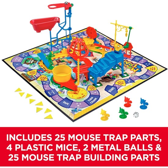 Jeu de société Mouse Trap pour les enfants de 6 ans et plus (exclusivité Amazon) Jeu de société Mouse Trap pour les enfants de 6 ans et plus (exclusivité Amazon)