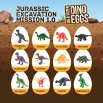 Dan&Darci Dig a Dozen Kit d'œufs de dinosaure pour enfants – Panier de Pâques – Cadeau de jouets dinosaures pour enfants de 3 à 12 ans – 12 œufs et dinosaures surprises – Activités scientifiques STEM – Cadeaux de fête pour garçons et filles Dan&Darci Dig a Dozen Kit d'œufs de dinosaure pour enfants – Panier de Pâques – Cadeau de jouets dinosaures pour enfants de 3 à 12 ans – 12 œufs et dinosaures surprises – Activités scientifiques STEM – Cadeaux de fête pour garçons et filles