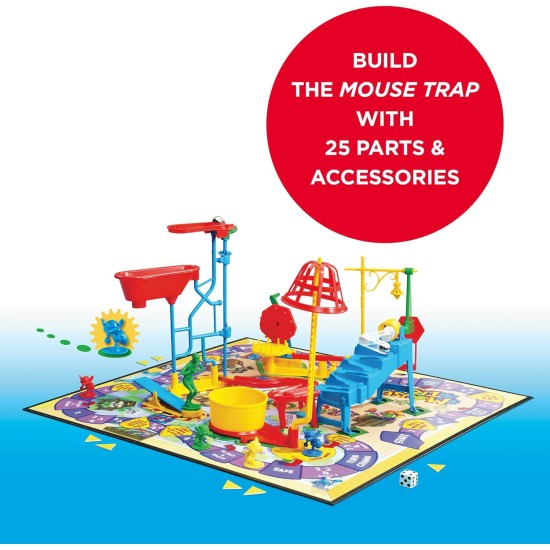 Jeu de société Mouse Trap pour les enfants de 6 ans et plus (exclusivité Amazon) Jeu de société Mouse Trap pour les enfants de 6 ans et plus (exclusivité Amazon)