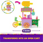 Dora, Chariot à friandises Pop 'N' Go avec 15 pièces, chariot transformable et rangement de jouets avec figurine Dora de 6 pouces, jouets pour enfants pour filles et garçons à partir de 3 ans Dora, Chariot à friandises Pop 'N' Go avec 15 pièces, chariot transformable et rangement de jouets avec figurine Dora de 6 pouces, jouets pour enfants pour filles et garçons à partir de 3 ans