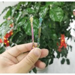 Mini cuillère en métal, cuillère à médicaments, pelle, mini pelle, fournitures pour la maison, pendentifs, collier (multicolore) Mini cuillère en métal, cuillère à médicaments, pelle, mini pelle, fournitures pour la maison, pendentifs, collier (multicolore)