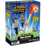 Stomp Rocket Ultra Lance-roquettes pour enfants, 6 fusées – Jouets amusants pour enfants dans le jardin et en plein air – Cadeaux pour garçons et filles – Ensemble de blaster en mousse pour jouets volants – Support de lancement réglable multi-joueurs