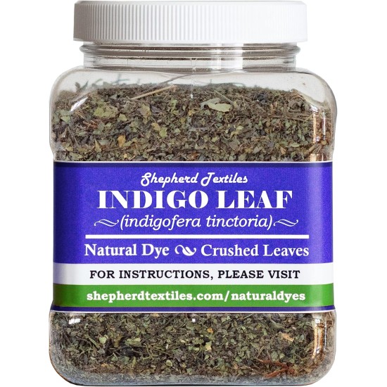 Colorant naturel feuille d'indigo, 4 oz. Colorant naturel feuille d'indigo, 4 oz.
